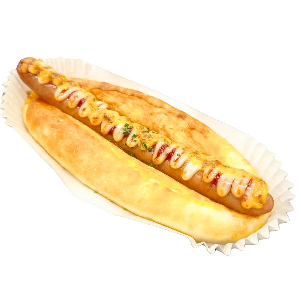 はみ出し濃厚ソーセージパン