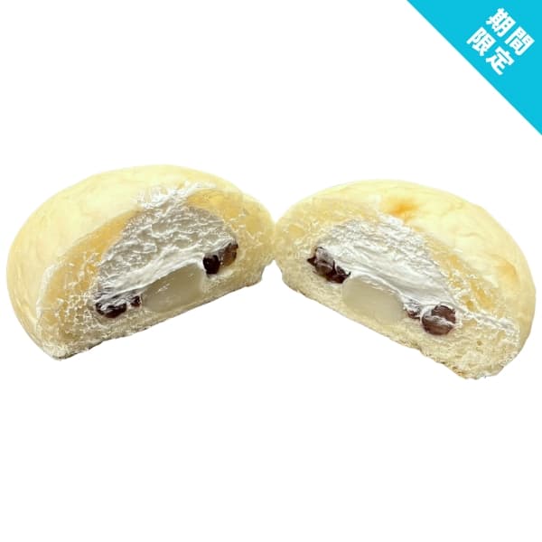 クリームぜんざいパン