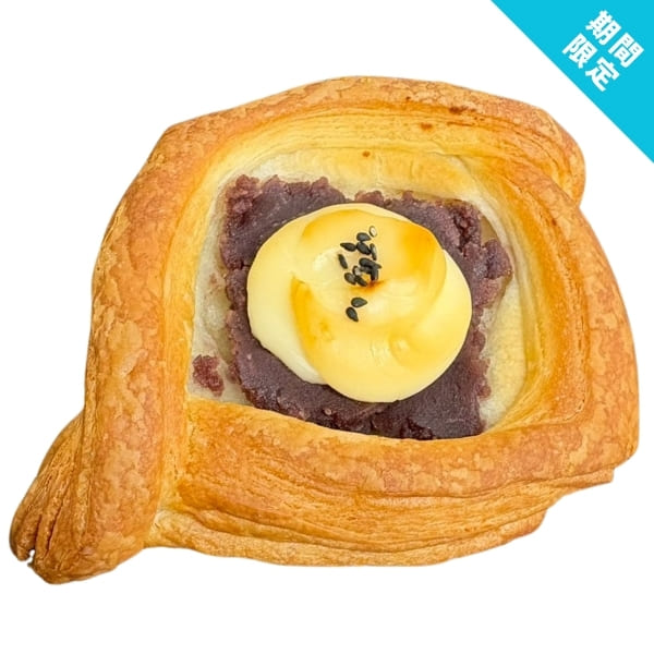 あんこクリームチーズパイ